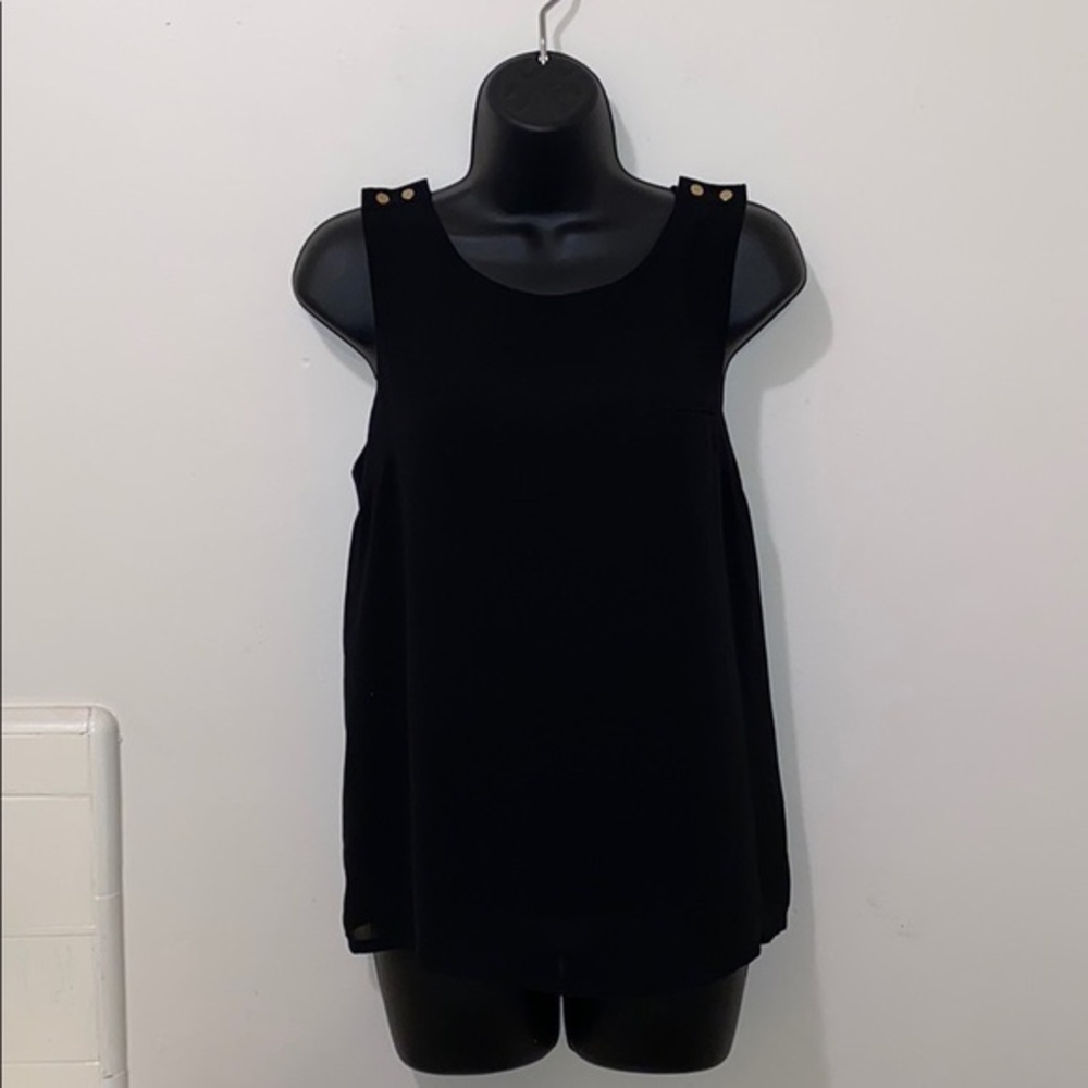 Women’s Sleeveless Forever 21 Black Blouse